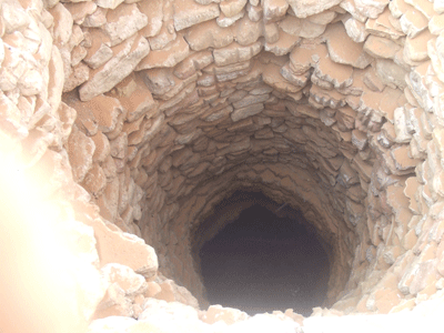 العثور على طفل داخل بئر بمزرعة