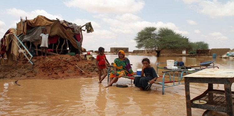 السودان.. الفيضانات تحصد أرواحا وتهدم منازل