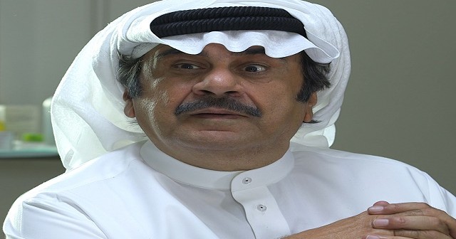 شاهد: رد فعل الفنان عبدالحسين عبدالرضا