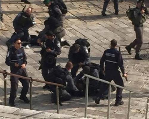 استشهاد أردني وفلسطينيين بنيران الاحتلال بالقدس