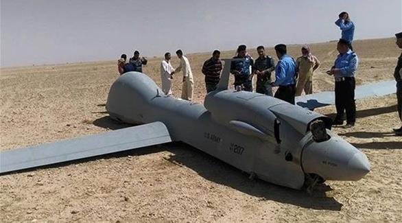 تحطم طائرة أمريكية دون طيار في