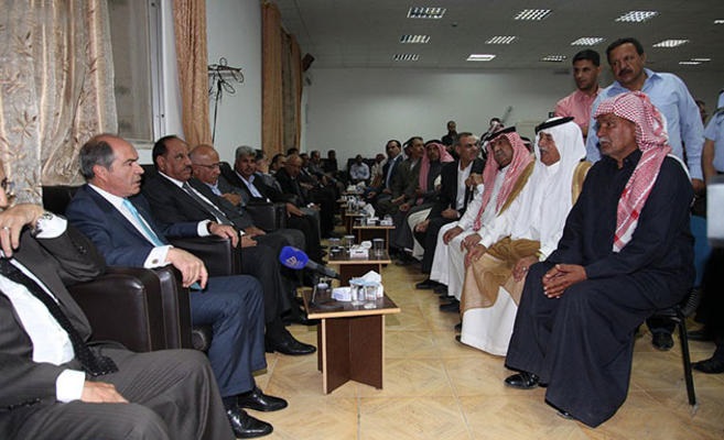 الملقي يعزي ذوي الشهيدين القعايدة والفالح