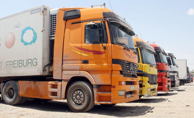 الداود: 15% من أصحاب الشاحنات غادروا