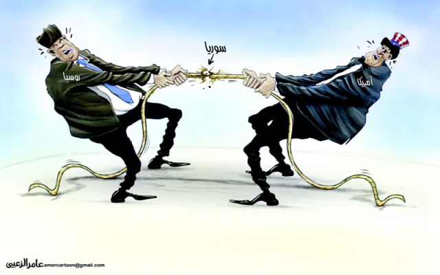 سوريا، أمريكا وروسيا