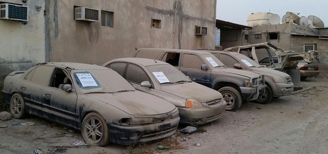 انذارت لاصحاب 1500 سيارة مهجورة بعمان