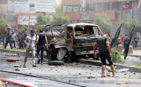 تفجير مزدوج في بغداد يوقع عشرات