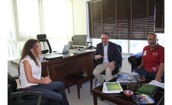 الأمير علي يتفقد سير العمل استعدادا