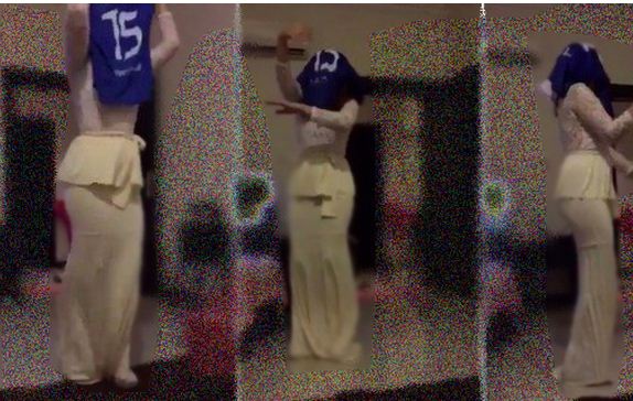 طلاق مشجعة كرة قدم سعودية رقصت