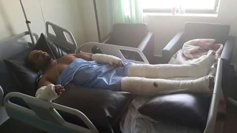 اعتداء شقيق رجل اعمال على بودي