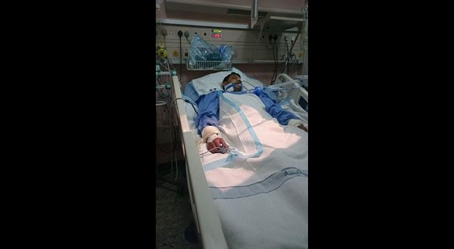 شاهد بالصورة.. العريف العدوان على سرير