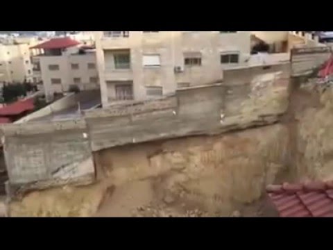 6 انهيارات في عمان خلال اسبوعين