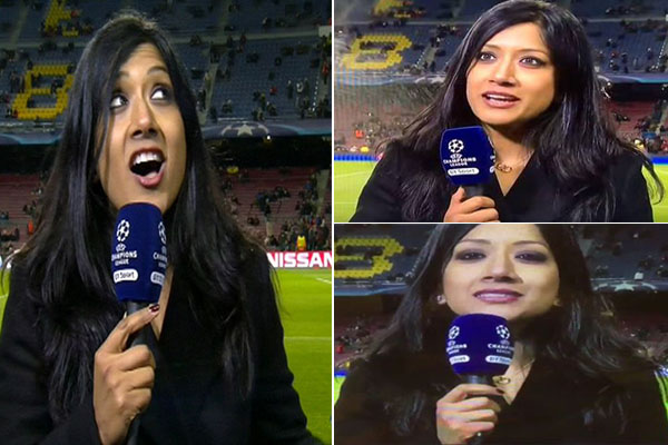 ماذا يحدث عندما تنسى المذيعة (النص)