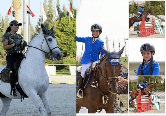 نجلة بشار الأسد تثير غضب الإيرانيين..