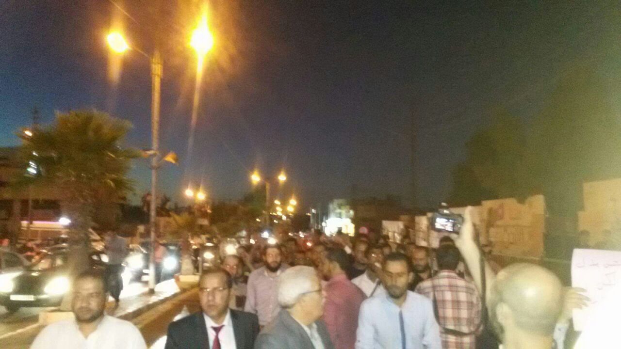 مادبا.. مسيرة سلمية للإفراج عن الهواوشة