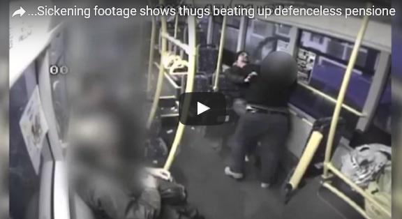 بالفيديو: زوجان يضربان مسنا بلا رحمة