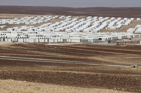 الدوري الإنجليزي في (مخيم الأزرق)