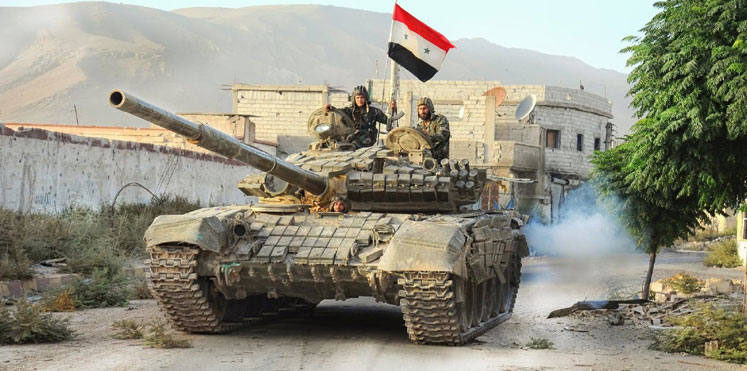 الجيش السوري يقطع الطريق الوحيد إلى
