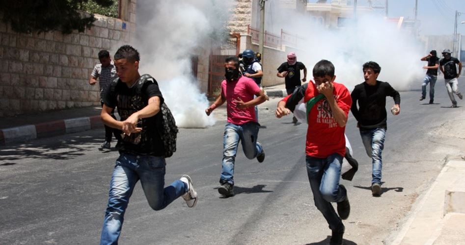 مواجهات بين طلبة المدارس وجنود الاحتلال